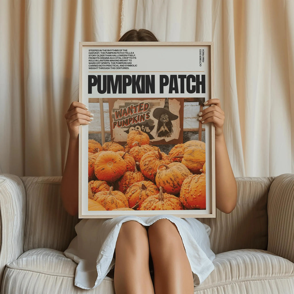The Vintage Pumpkin Patch Print
