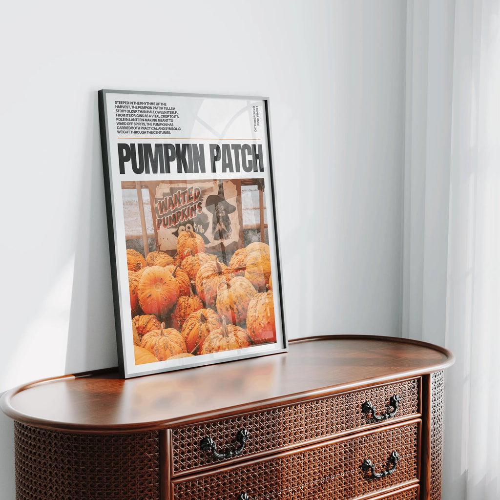 The Vintage Pumpkin Patch Print