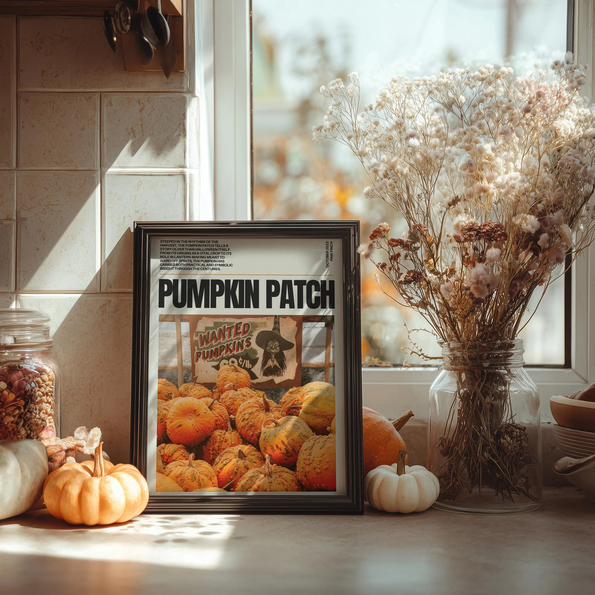 The Vintage Pumpkin Patch Print